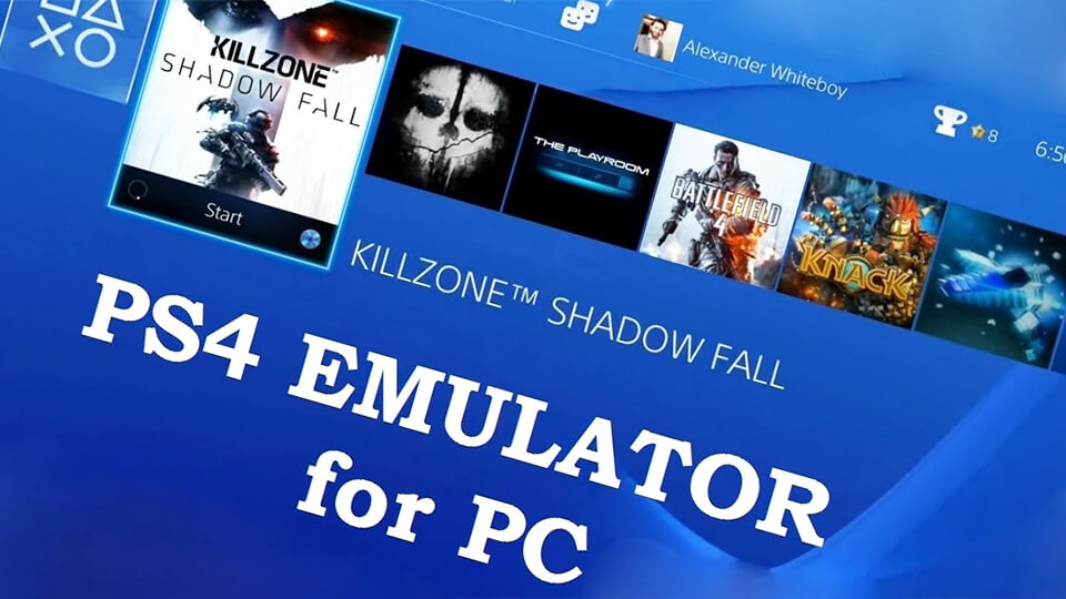 Есть ли эмулятор ps4 на pc